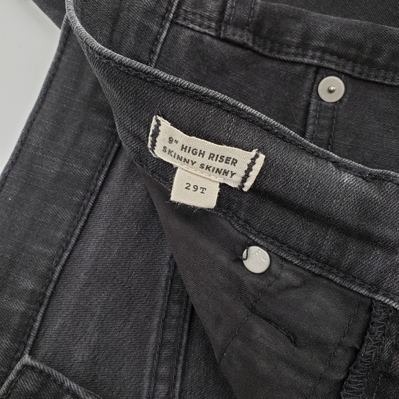 Madewell Tall 9" High-Rise Skinny Jeans in Lunar - Picture 8 of 10